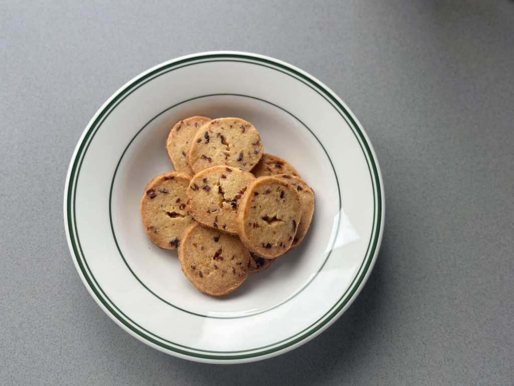 Butter cookie with dried&nbsp;Cranberries