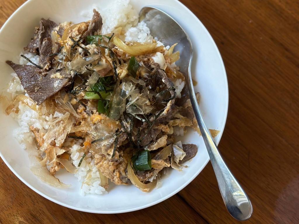 Gyudon (Japanese Beef Rice Bowl) 